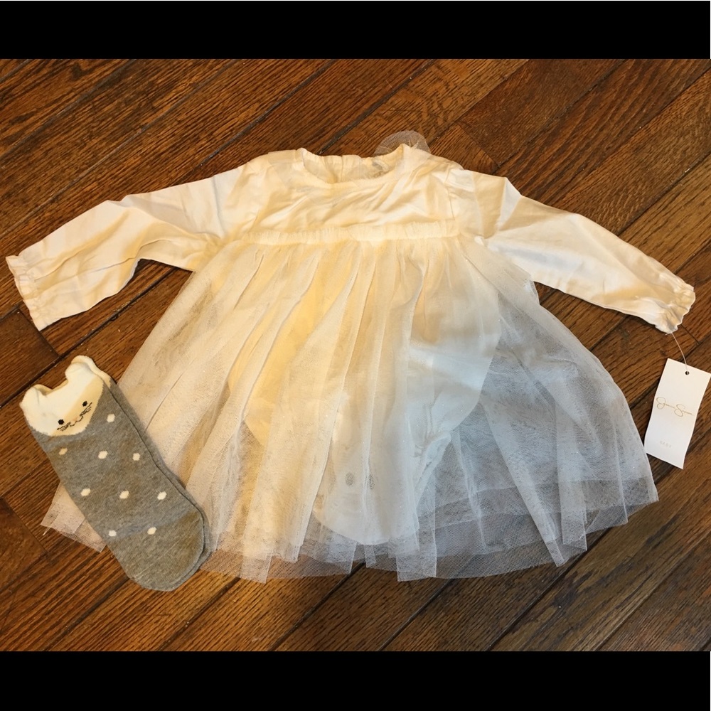 Jessica Simpson Tulle Dress Baby Girl